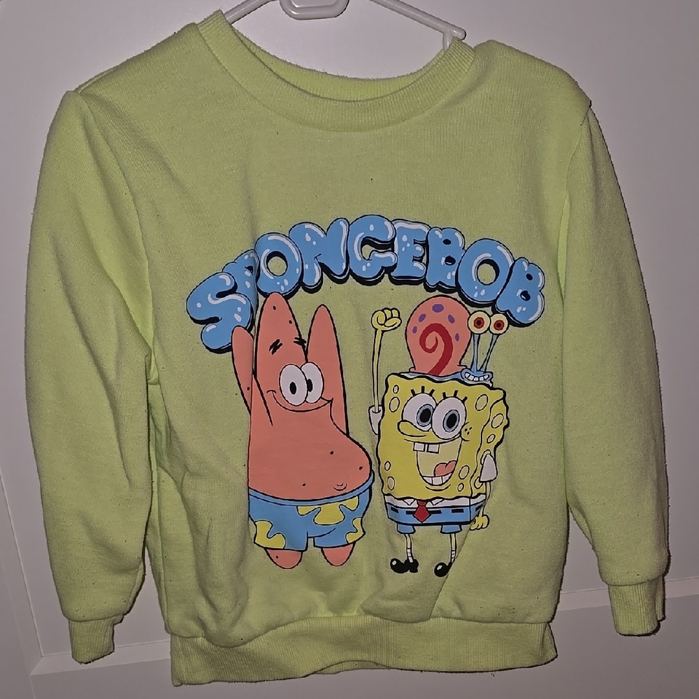 Kids Lime Green Sweatshirt